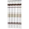 Sealskin Douchegordijn Urban Textiel Bruin/Beige 200x180 Cm -Badkamer Verkoop 123 7880