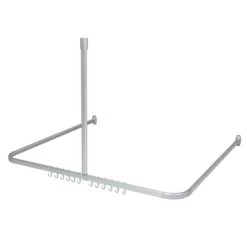 Sealskin Douchegordijnstang Easy Roll Aluminium 90x90 Cm -Badkamer Verkoop 123 7887