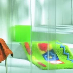 Sealskin Douchegordijn Clear 180x200 Cm PVC Blauw -Badkamer Verkoop 123 7910