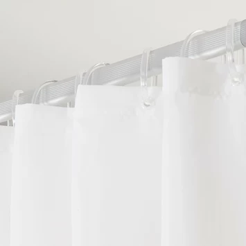 Sealskin Douchegordijn Blend 180x200cm D.roze/wit 5 Sealskin Douchegordijn Blend 180x200cm D.roze/wit - Afbeelding 3