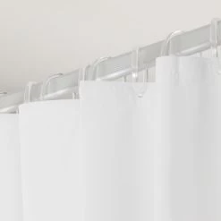 Sealskin Douchegordijn Granada Wit PVC 180x200 Cm -Badkamer Verkoop 123 8007