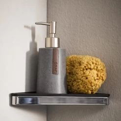 Sealskin Pierra Zeepdispenser Grijs 12 Sealskin Pierra Zeepdispenser Grijs -Badkamer Verkoop 123 803