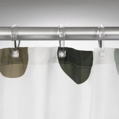 Sealskin Douchegordijn Twister Taupe 180x200 Cm -Badkamer Verkoop 123 8040