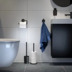 Tiger Wc-rolhouder Tune Zwart -Badkamer Verkoop 123 8046