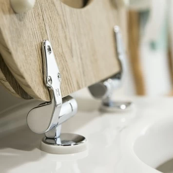 Tiger WC Bril Steigerhout Met Softclose 5 Tiger WC Bril Steigerhout Met Softclose - Afbeelding 3