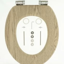 Tiger WC Bril Steigerhout Met Softclose 20 Tiger WC Bril Steigerhout Met Softclose -Badkamer Verkoop 123 8208