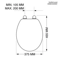 Tiger WC Bril Steigerhout Met Softclose 21 Tiger WC Bril Steigerhout Met Softclose -Badkamer Verkoop 123 8209