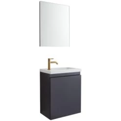 Allibert Fonteinmeubel Portopack 40cm Zwart -Badkamer Verkoop 123 821