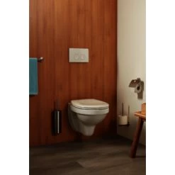 Haceka Toiletrolhouder Kosmos Tec Met Klep Chroom -Badkamer Verkoop 123 8257
