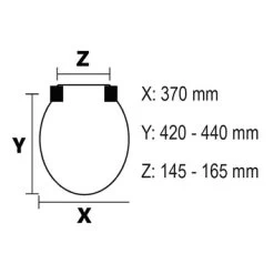Bemis WC Bril Venezia Wit Kunststof Met Softclose -Badkamer Verkoop 123 8262