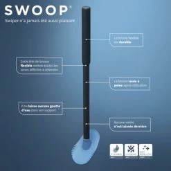 Tiger Toiletborstelhouder Tess Staand Zwart/antraciet -Badkamer Verkoop 123 8288