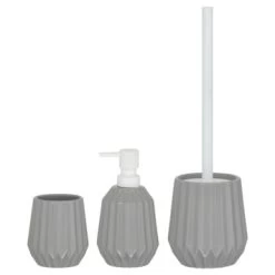 Sealskin Toiletborstel Met Houder Arte Grijs -Badkamer Verkoop 123 8369