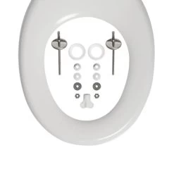 Tiger WC Bril Aiden Wit Kunststof Met Softclose -Badkamer Verkoop 123 8378