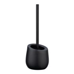 Wenko Keramische Toiletborstelhouder Badi Zwart -Badkamer Verkoop 123 8389