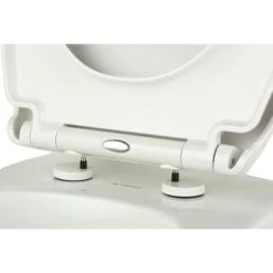 WC Bril Riga Wit Kunststof Met Softclose -Badkamer Verkoop 123 8397