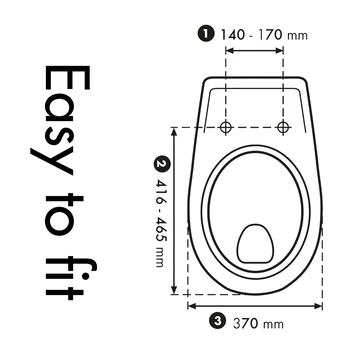 Cedo Palm Beach Wc Bril Pergamon Softclose Duroplast 6 Cedo Palm Beach Wc Bril Pergamon Softclose Duroplast - Afbeelding 4
