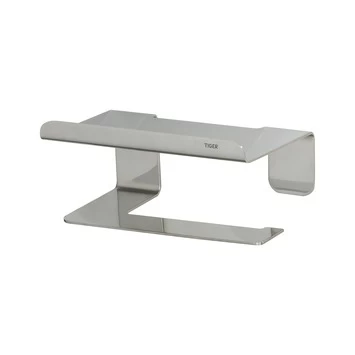 Tiger Toiletrolhouder Colar Met Plateau Chroom 4 Tiger Toiletrolhouder Colar Met Plateau Chroom - Afbeelding 2