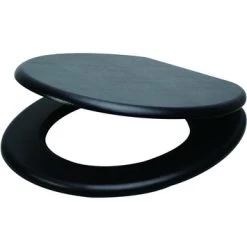 Handson WC Bril Antero Zwart MDF Met Softclose -Badkamer Verkoop 123 8548