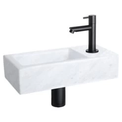 Differnz Helios Fontein 37.5x18.5x9.5 Cm Marmer -Badkamer Verkoop 123 8568