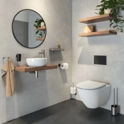 Tiger Reserverolhouder Cooper RVS/zwart 10 Tiger Reserverolhouder Cooper RVS/zwart -Badkamer Verkoop 123 8651