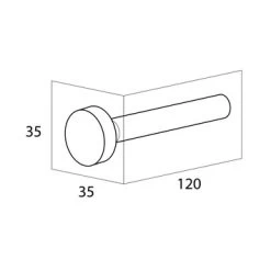 Tiger Reserverolhouder Sem Zwart -Badkamer Verkoop 123 8692