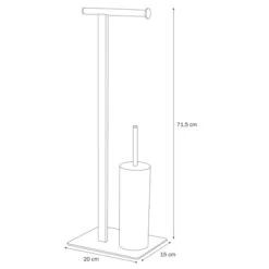Sealskin Toiletrek Brix Metaal Wit -Badkamer Verkoop 123 8745