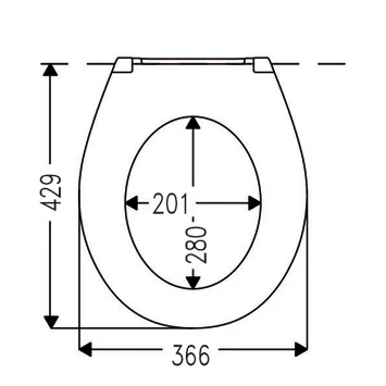 Cedo Beach Path Wc Bril Softclose Duroplast 4 Cedo Beach Path Wc Bril Softclose Duroplast - Afbeelding 2