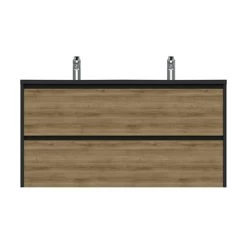 Tiger Reverse Meubelset 120 Cm Met 2 Lades Chalet Eik / Mat Zwart Inclusief Quadro Wastafel Dubbel Mat Zwart 13 Tiger Reverse Meubelset 120 Cm Met 2 Lades Chalet Eik / Mat Zwart Inclusief Quadro Wastafel Dubbel Mat Zwart -Badkamer Verkoop 123 887