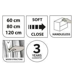 Tiger Reverse Meubelset 120 Cm Met 2 Lades Chalet Eik / Mat Zwart Inclusief Quadro Wastafel Dubbel Mat Zwart 20 Tiger Reverse Meubelset 120 Cm Met 2 Lades Chalet Eik / Mat Zwart Inclusief Quadro Wastafel Dubbel Mat Zwart -Badkamer Verkoop 123 894