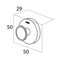 Tiger Haak Urban Groot Zwart -Badkamer Verkoop 123 8942