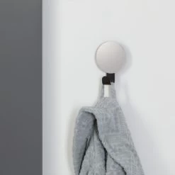 Sealskin Haak Met Spiegel Brix Zwart -Badkamer Verkoop 123 8960