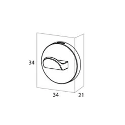 Tiger Noon Zelfklevende Kleine Haak Inox 13 Tiger Noon Zelfklevende Kleine Haak Inox -Badkamer Verkoop 123 8967