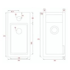 Differnz Fonteinset Helios Wit 36x18x8 Cm 19 Differnz Fonteinset Helios Wit 36x18x8 Cm -Badkamer Verkoop 123 8978