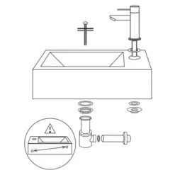 Differnz Fonteinset Helios Wit 36x18x8 Cm 20 Differnz Fonteinset Helios Wit 36x18x8 Cm -Badkamer Verkoop 123 8979