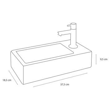 Differnz Fonteinset Helios Wit 36x18x8 Cm 12 Differnz Fonteinset Helios Wit 36x18x8 Cm - Afbeelding 10