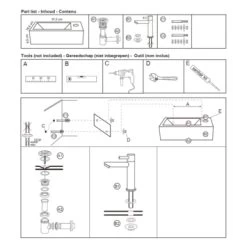 Differnz Fonteinset Helios Wit 36x18x8 Cm 26 Differnz Fonteinset Helios Wit 36x18x8 Cm -Badkamer Verkoop 123 8985