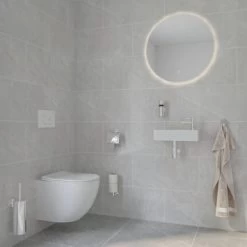 Marho Reserverolhouder Luxor Chroom 10 Marho Reserverolhouder Luxor Chroom -Badkamer Verkoop 123 9012