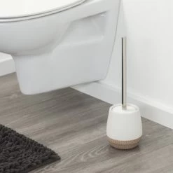 Sealskin Toiletborstel Met Houder Braid Wit -Badkamer Verkoop 123 9076