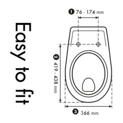 Cedo WC Bril Sneaker 8 Cedo WC Bril Sneaker -Badkamer Verkoop 123 9085