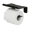 Tiger Colar Toiletrolhouder Met Planchet Zwart 2 Tiger Colar Toiletrolhouder Met Planchet Zwart -Badkamer Verkoop 123 9098