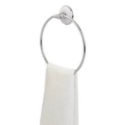 Tiger Ivy Beweegbare Handdoekring Chroom/wit -Badkamer Verkoop 123 912