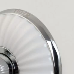 Tiger Ivy Beweegbare Handdoekring Chroom/wit -Badkamer Verkoop 123 913