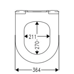 Cedo Vero Beach Wc Bril Wit Softclose D-vorm Duroplast 10 Cedo Vero Beach Wc Bril Wit Softclose D-vorm Duroplast -Badkamer Verkoop 123 9130