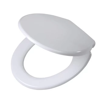 Tiger WC Bril Burton Wit Kunststof Met Softclose 4 Tiger WC Bril Burton Wit Kunststof Met Softclose - Afbeelding 2