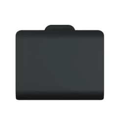 Tiger Toiletrolhouder Carv Met Klep Zwart -Badkamer Verkoop 123 9227