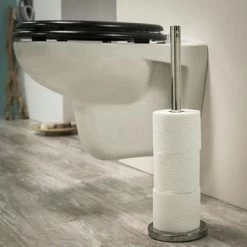 Tiger Reserverolhouder Boston Chroom Losstaand 9 Tiger Reserverolhouder Boston Chroom Losstaand -Badkamer Verkoop 123 9263