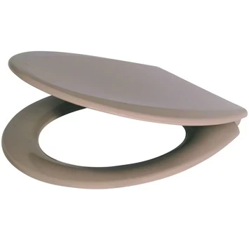 Handson Wc Bril Oliv Duroplast Taupe 4 Handson Wc Bril Oliv Duroplast Taupe - Afbeelding 2