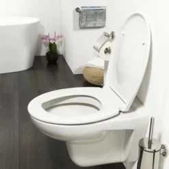 Tiger WC Bril Ventura Wit Kunststof Met Softclose -Badkamer Verkoop 123 9331