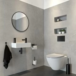 Tiger Zeepdispenser Noon Vrijstaand Zwart -Badkamer Verkoop 123 9346