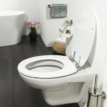 Tiger WC Bril Reno Wit MDF Met Softclose 6 Tiger WC Bril Reno Wit MDF Met Softclose - Afbeelding 4